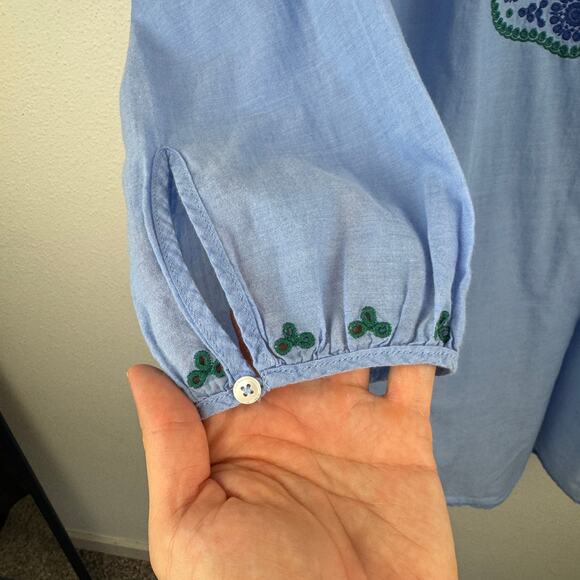 J. Crew Embroidered Tunic Mini Dress - Picture 4 of 5